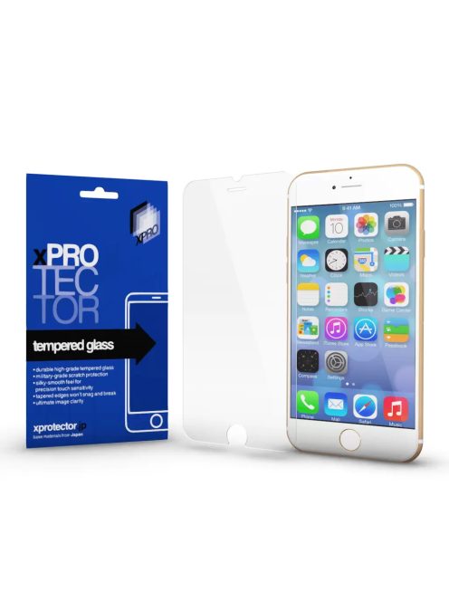 XPRO™ Tempered Glass 0.33mm kijelzővédő üveg / üvegfólia Apple iPhone 6 / 6S készülékhez