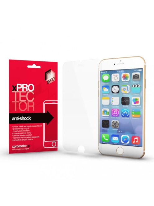 XPRO Anti Shock kijelzővédő fólia Apple iPhone 6 / 6S készülékhez