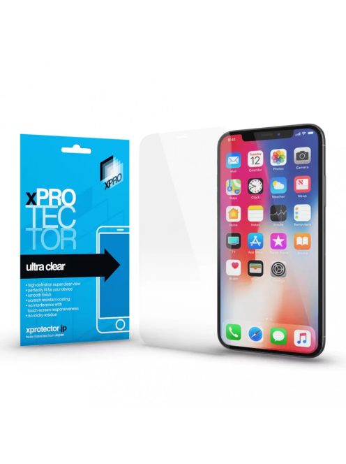 XPRO Ultra Clear kijelzővédő fólia Apple iPhone X / XS / 11 Pro készülékhez