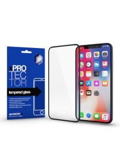   XPRO™ Tempered Glass 0.33 Full 3D Black Por mentes kijelzővédő üveg / üvegfólia Apple iPhone X / XS / 11 Pro készülékhez