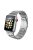 XPRO™ Apple Watch rozsdamentes. vastag acél szíj Ezüst. Apple Watch 38mm / 40mm / 41mm / 42mm (S10) készülékhez