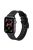 XPRO™ Apple Watch szilikon / bőr szíj Fekete Apple Watch 38mm / 40mm / 41mm / 42mm (S10) készülékhez