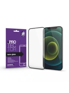   XPRO Nano Glass kijelzővédő fekete kerettel Apple iPhone 12 Pro Max készülékhez