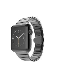   XPRO™ Apple Watch rozsdamentes acél szíj fekete Apple Watch 42mm (S1-S3) / 44mm / 45mm / 46mm / 49mm készülékhez