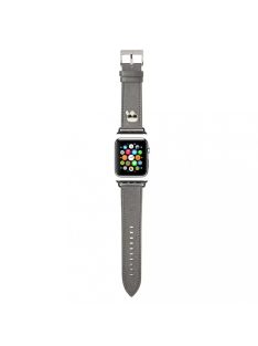   Karl Lagerfeld óraszíj ezüst KLAWLOKHG Apple Watch 42mm / 44mm / 45mm / 49mm