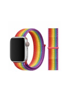   XPRO™ Apple Watch tépőzáras szíj szivárvány 38mm / 40mm / 41mm