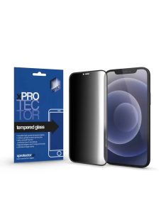   XPRO™ Tempered Glass 0.33 Full 3D Black FG PRIVACY kijelzővédő üveg / üvegfólia Apple iPhone 13 Pro Max / 14 Plus készülékhez