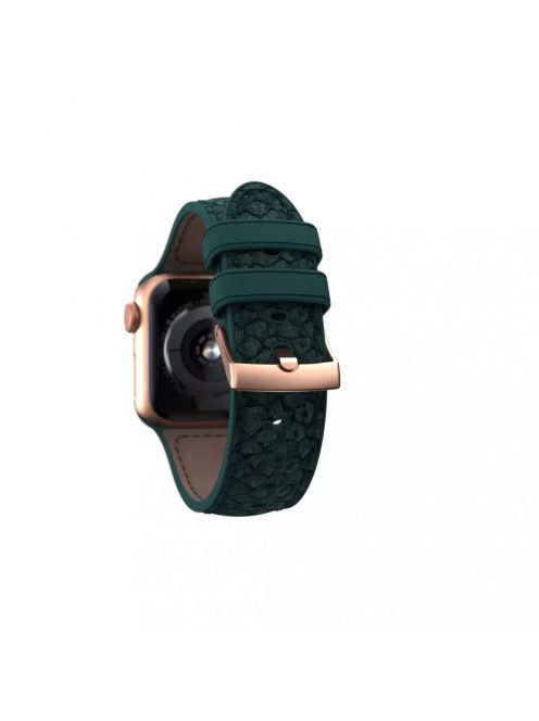 Njord Jörð óraszíj sötétzöld Apple Watch 42mm / 44mm / 45mm / 49mm készülékhez SL14122