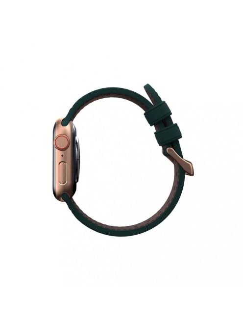 Njord Jörð óraszíj sötétzöld Apple Watch 42mm / 44mm / 45mm / 49mm készülékhez SL14122