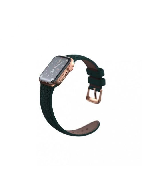 Njord Jörð óraszíj sötétzöld Apple Watch 42mm / 44mm / 45mm / 49mm készülékhez SL14122