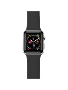 XPRO™ Apple Watch szilikon sport szíj Fekete Apple Watch 38mm / 40mm / 41mm / 42mm (S10) készülékhez