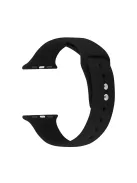 XPRO™ Apple Watch szilikon sport szíj Fekete Apple Watch 38mm / 40mm / 41mm / 42mm (S10) készülékhez
