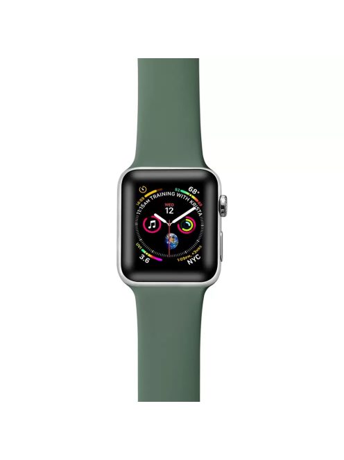 XPRO™ Apple Watch szilikon sport szíj Zöld Apple Watch 42mm (S1-S3) / 44mm / 45mm / 46mm / 49mm készülékhez