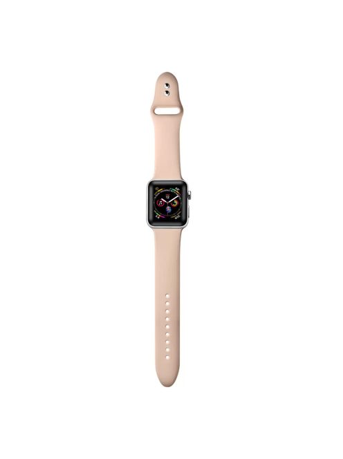 XPRO™ Apple Watch szilikon sport szíj Pink Apple Watch 42mm (S1-S3) / 44mm / 45mm / 46mm / 49mm készülékhez