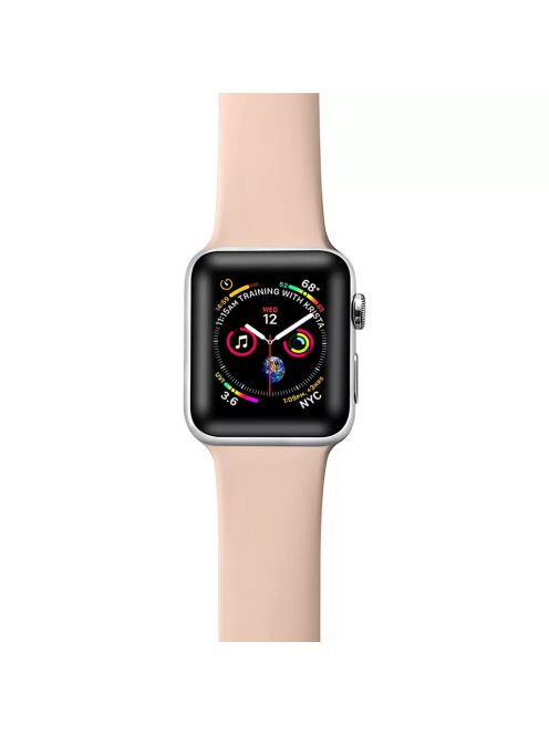 XPRO™ Apple Watch szilikon sport szíj Pink Apple Watch 42mm (S1-S3) / 44mm / 45mm / 46mm / 49mm készülékhez