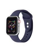 XPRO™ Apple Watch szilikon sport szíj Sötétkék Apple Watch 42mm (S1-S3) / 44mm / 45mm / 46mm / 49mm készülékhez