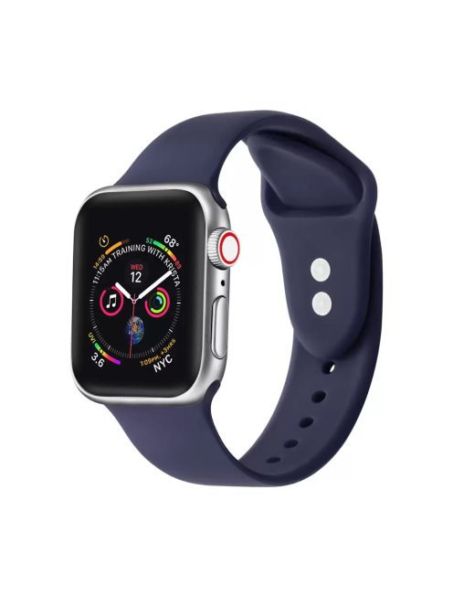 XPRO™ Apple Watch szilikon sport szíj Sötétkék Apple Watch 42mm (S1-S3) / 44mm / 45mm / 46mm / 49mm készülékhez