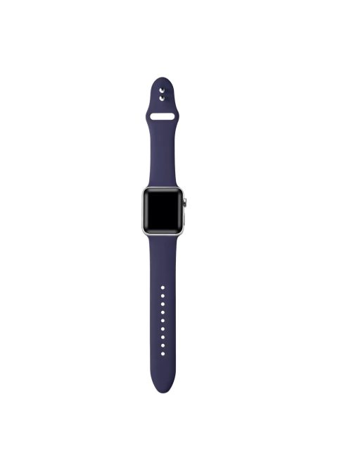 XPRO™ Apple Watch szilikon sport szíj Sötétkék Apple Watch 42mm (S1-S3) / 44mm / 45mm / 46mm / 49mm készülékhez