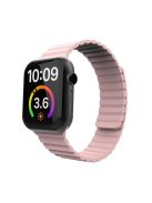 XPRO™ Apple Watch mágneses szilikon szíj pink Apple Watch 38mm / 40mm / 41mm / 42mm (S10) készülékhez