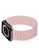 XPRO Apple Watch mágneses szilikon szíj pink 38mm / 40mm / 41mm