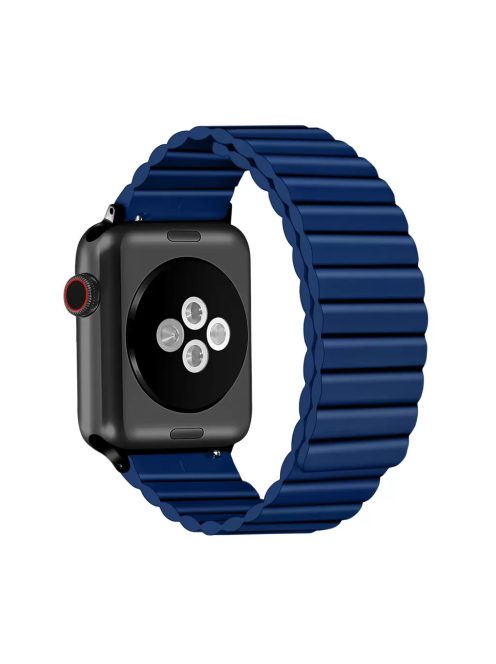 XPRO™ Apple Watch mágneses szilikon szíj kék 38mm / 40mm / 41mm