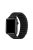 XPRO™ Apple Watch mágneses szilikon szíj fekete Apple Watch 42mm (S1-S3) / 44mm / 45mm / 46mm / 49mm készülékhez