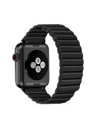 XPRO™ Apple Watch mágneses szilikon szíj fekete Apple Watch 42mm (S1-S3) / 44mm / 45mm / 46mm / 49mm készülékhez