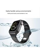 XPRO™ Apple Watch sport szilikon szíj Fehér Apple Watch 38mm / 40mm / 41mm / 42mm (S10) készülékhez