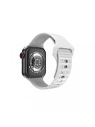 XPRO Apple Watch sport szilikon szíj Fehér 42mm/44mm/45mm/49m