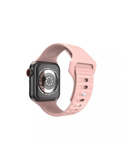 XPRO Apple Watch sport szilikon szíj Pink 42mm/44mm/45mm/49mm
