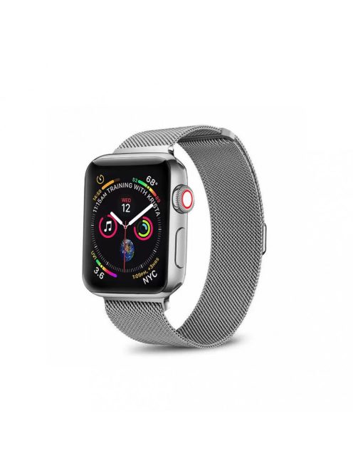 XPRO Apple Watch két részes milánói szíj Ezüst 42mm/44mm/45mm/49m