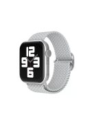 XPRO™ Apple Watch szőtt szövet körpánt Fehér Apple Watch 38mm / 40mm / 41mm / 42mm (S10) készülékhez