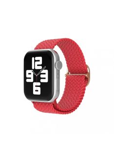   XPRO Apple Watch szőtt szövet körpánt Piros 42mm/44mm/45mm/49mm