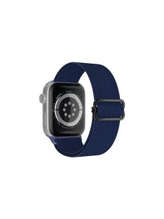   XPRO™ Apple Watch szövet körpánt Sötétkék Apple Watch 38mm / 40mm / 41mm / 42mm (S10) készülékhez