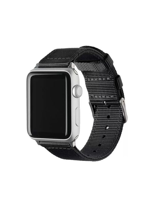 XPRO™ Apple Watch szőtt műanyag szíj Fekete 38mm/40mm/41mm