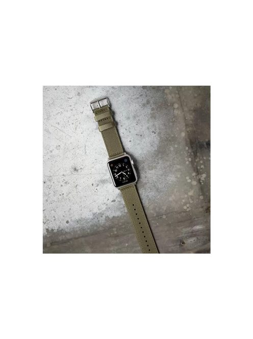 XPRO™ Apple Watch szőtt műanyag szíj Zöld 38mm/40mm/41mm