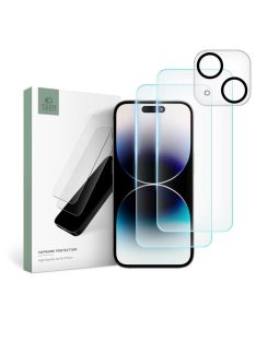   Tech-Protect Supreme Tempered Glass Set Apple iPhone 15 Plus készülékhez