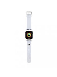   Karl Lagerfeld óraszíj fehér KLAWLSLCNH Apple Watch 42mm / 44mm / 45mm / 49mm