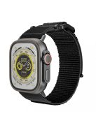 Tech-Protect SCOUT óraszíj Black, Apple Watch 4 / 5 / 6 / 7 / 8 / 9 / SE / ULTRA 1 / 2 (42 / 44 / 45 / 49 mm) készülékhez