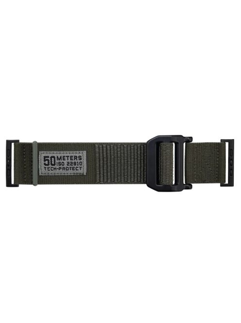 Tech-Protect SCOUT óraszíj Green, Apple Watch 4 / 5 / 6 / 7 / 8 / 9 / SE / ULTRA 1 / 2 (42 / 44 / 45 / 49 mm) készülékhez