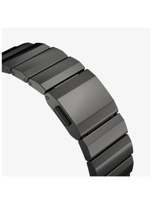 Tech-Protect STEELBAND rozsdamentes acél óraszíj Fekete, Apple Watch 42mm / 44mm / 45mm / 49mm készülékhez