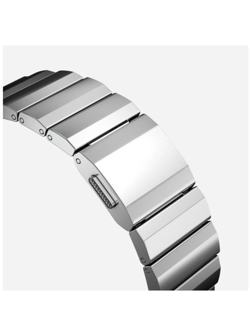 Tech-Protect STEELBAND rozsdamentes acél óraszíj Ezüst, Apple Watch 42mm / 44mm / 45mm / 49mm készülékhez