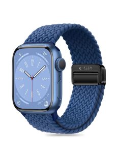   Tech-Protect NYLONMAG óraszíj sötétkék, Apple Watch 42mm (S1-S3) / 44mm / 45mm / 46mm / 49mm készülékhez