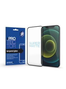   XPRO™ SuperMatte Tempered Glass Full 3D 0.33 kijelzővédő üveg / üvegfólia Apple iPhone 15 / 16 készülékhez