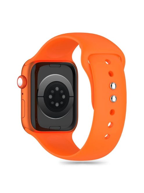 Tech-Protect SILICONE óraszíj narancssárga, Apple Watch 40mm / 41mm / 42mm készülékhez