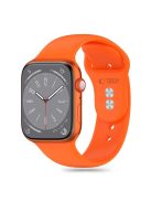 Tech-Protect SILICONE óraszíj narancssárga, Apple Watch 44mm / 45mm / 46mm / 49mm készülékhez