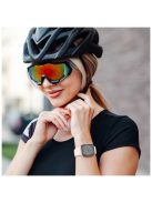 Tech-Protect SILICONE óraszíj citromsárga, Apple Watch 42mm (S1-S3) / 44mm / 45mm / 46mm / 49mm készülékhez