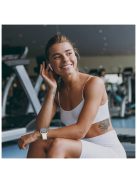 Tech-Protect SILICONE óraszíj citromsárga, Apple Watch 42mm (S1-S3) / 44mm / 45mm / 46mm / 49mm készülékhez