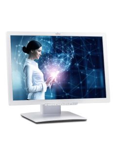   LCD Fujitsu 22" B22W-7 / white /1680x1050, 1000:1, 250 cd/m2, VGA, DVI, DP, USB Hub, Speakers, AG, yellowed plastic