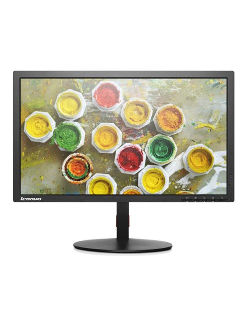 LCD Lenovo 22" T2224P / Fekete /1920x1080/ 1000:1/ 250 cd/m2/ VGA/ HDMI/ DisplayPort/ USB 3.0 Hub/ AG